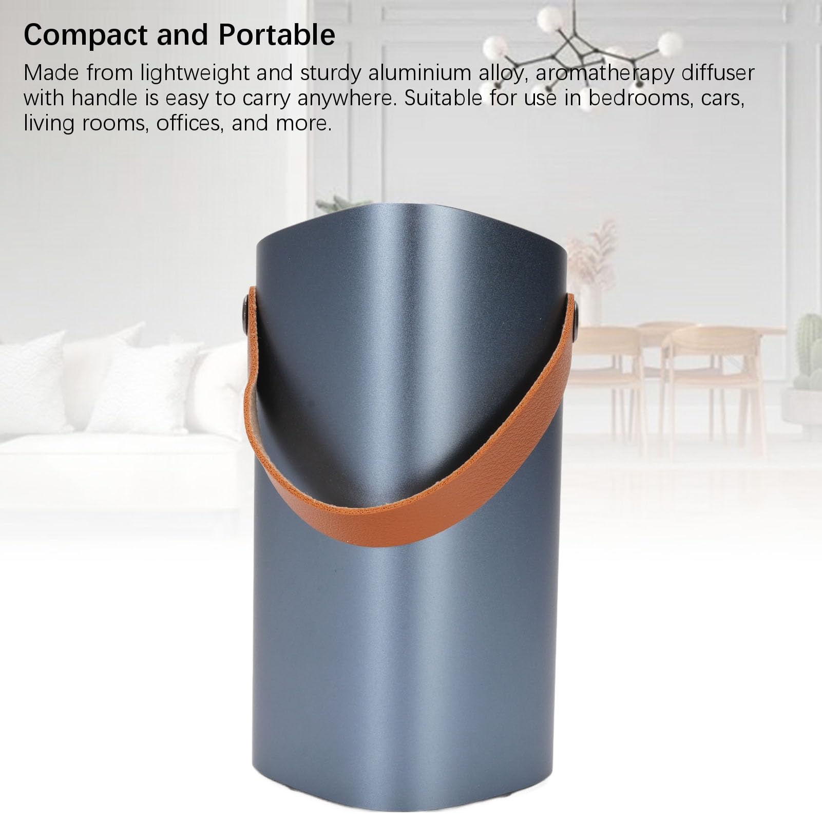 Mini -Duft Luftmaschine Wasserloser ätherisches Öl Diffusor mit Griff Timer Leckdicht Ruhiger Aromatherapie Diffusor für Zuhause, Zimmer, Auto, Büro