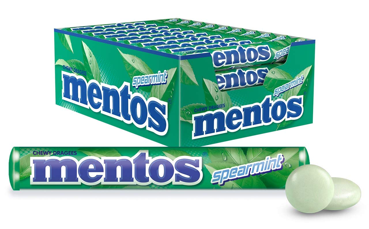 Mentos Mint Tubes 40 X 38 G | Refreshing Chewy Mints – J L Brooks - View #9