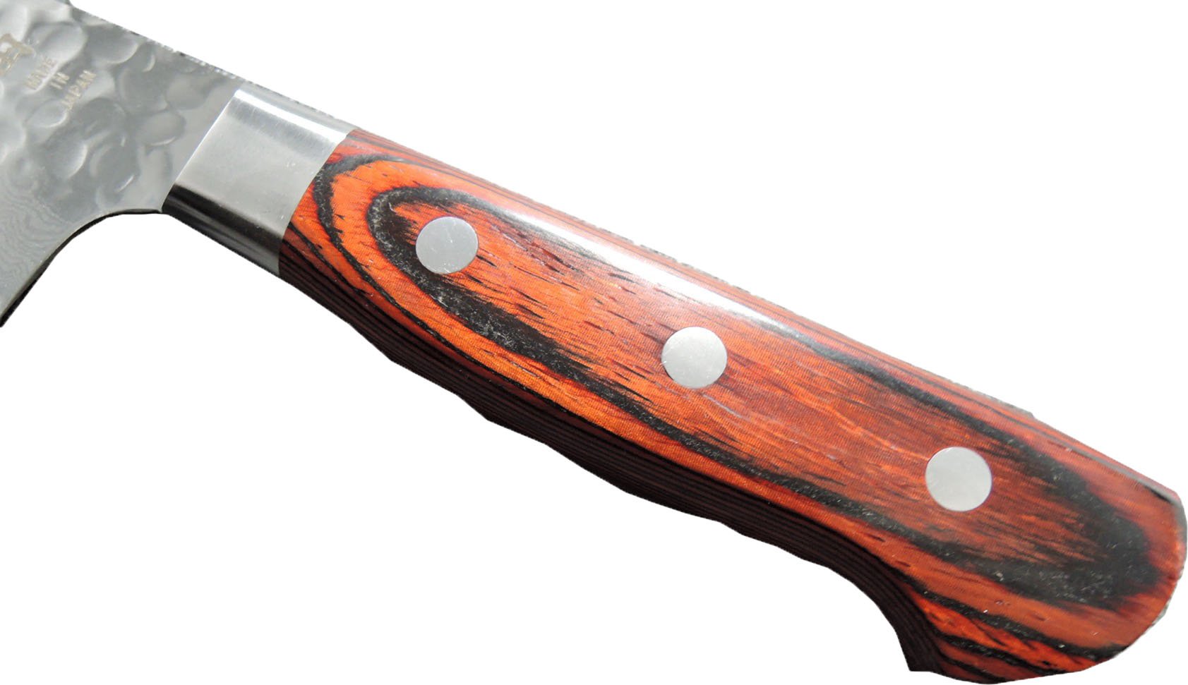 Amazon | 堺孝行 槌目ダマスカス 33層 洋ハンドル (牛刀180mm 07394