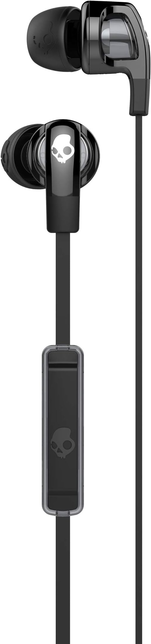 Skullcandy Smokin' Buds 2 In-Ear Audio Earbud Headphones with In-Line Microphone - Black (S2PGFY-003)
