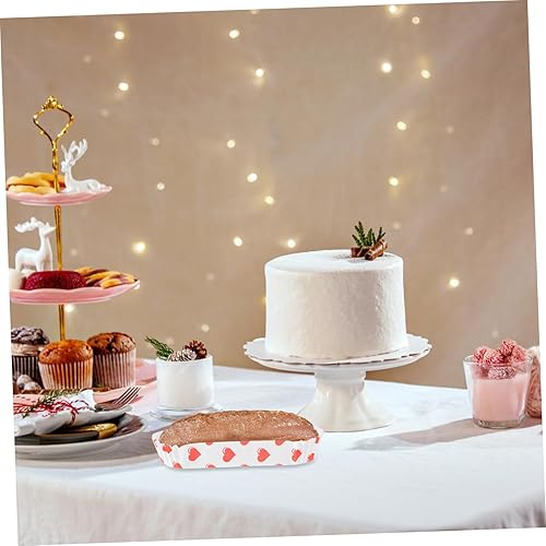 Miniatura 4 de 200 tazas de papel para hornear magdalenas en forma de magdalena antiadherente, calor, para boda, celebración de cumpleaños