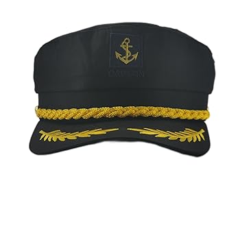 Amazon.com: IFJJ 2 Pieces Captain Hats Adjustable Admiral