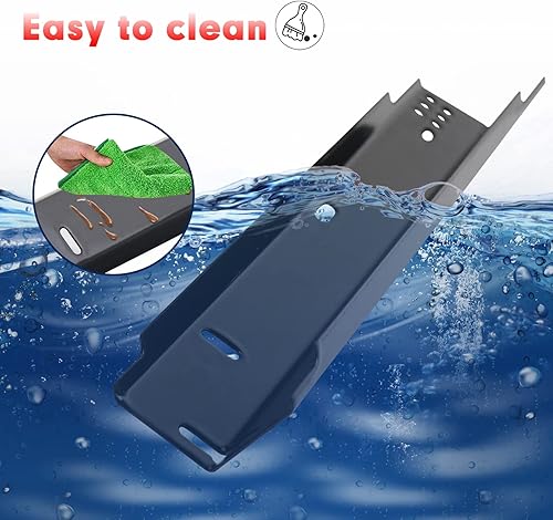 Miniatura 6 de Cozilar Grill Burner Covers for Dyna-Glo Grill Replacement Parts, 15 Inch Grill Heat Plates Heat Shield BBQ Gas Grill Replacement Parts Accessories