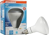 Vista 15 de Sylvania - Bombilla LED Flood BR30, equivalente a 65 W, eficiente 9 W, base media, regulable, 2700 K, blanco suave, 1 paquete (40460)