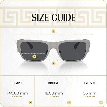 Versace VE2262 Square Sunglasses for Men