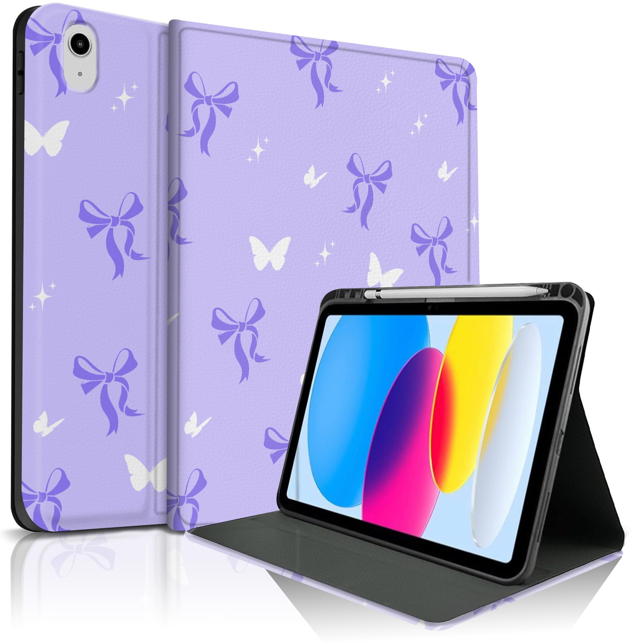 Coque pour iPad 11e 2025 2022 protection tablette enfant porte-crayon - 8