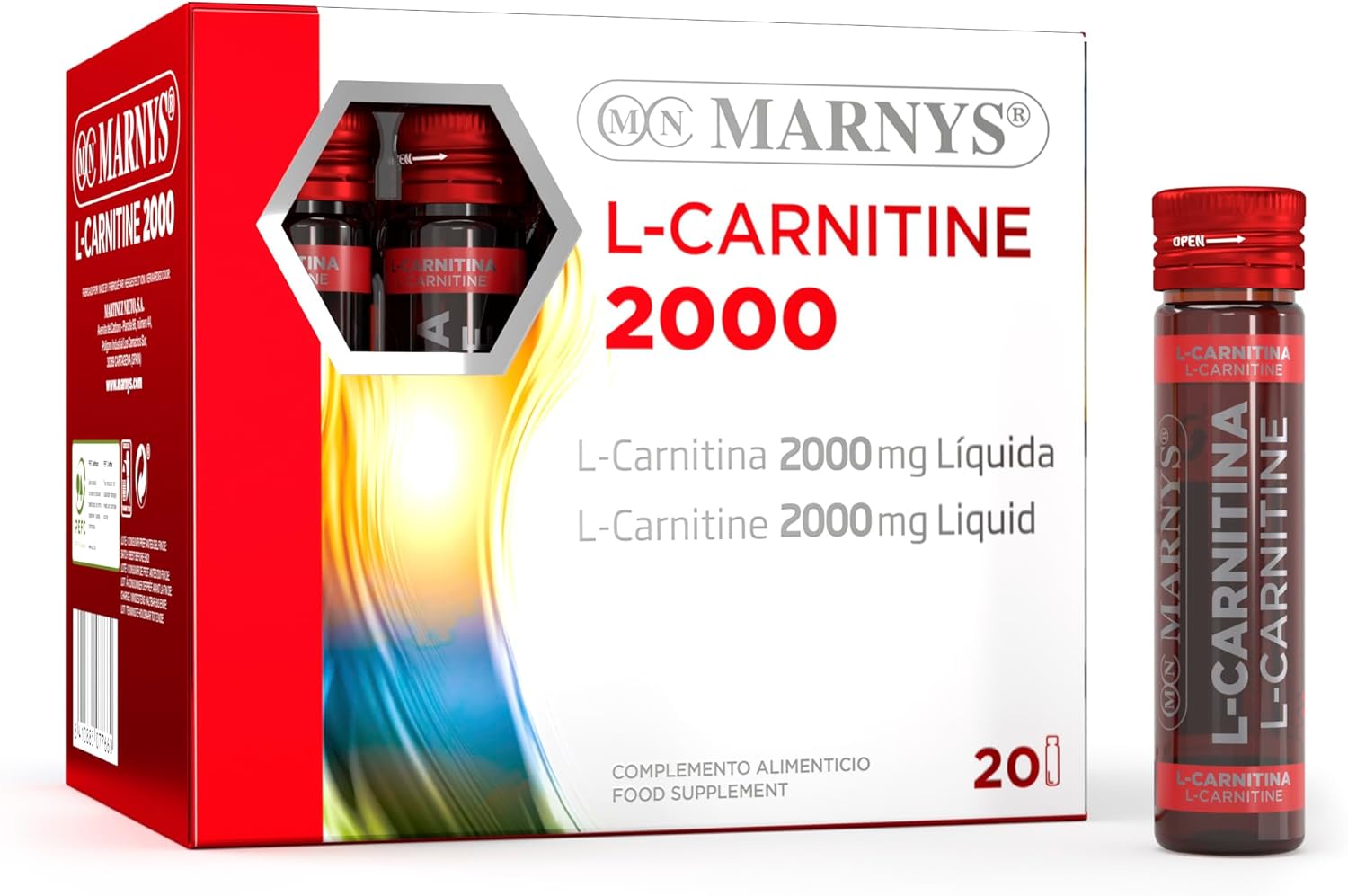 L-carnitine, per stuk verpakt (1 x 220 ml)