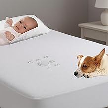 105 Waterproof Mattress Cover 105 x 190 Breathable, Adjustable and Anti-Dust Mite | Mattress Protector 105 x 200 cm Against Liquids and Stains | Bed Protector 105 x 190 Waterproof