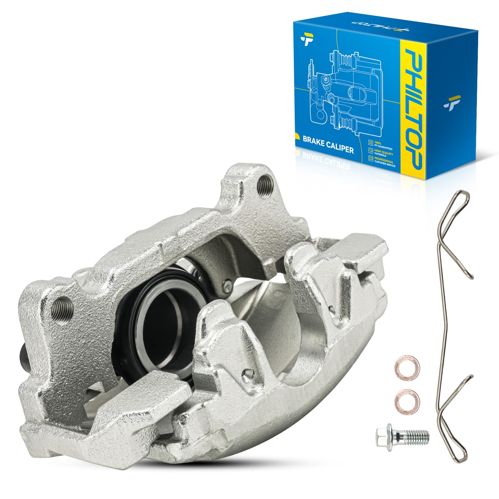 PHILTOP Front Left Brake Caliper for 2009 2011-2014 Volkswagen Jetta