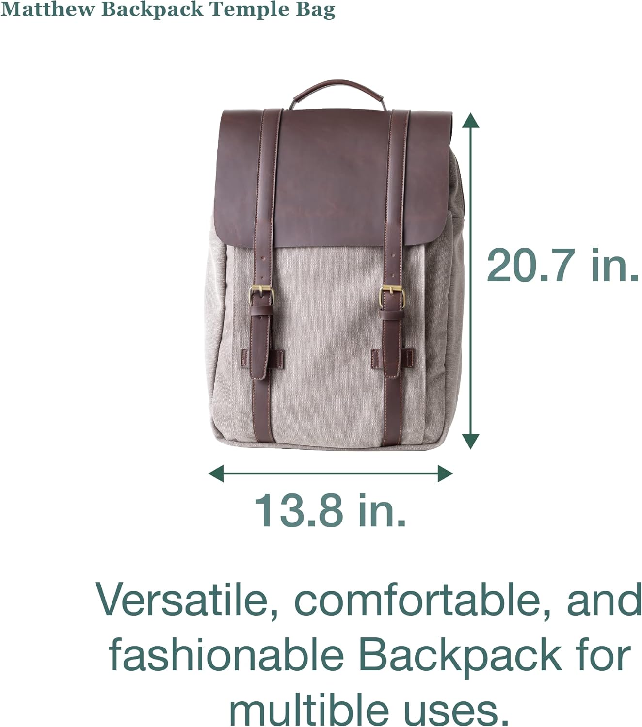 LDS Temple Bag, Matthew Backpack, LDS Gift for Women, Men, Missionary, Elder or Sister - Image 4