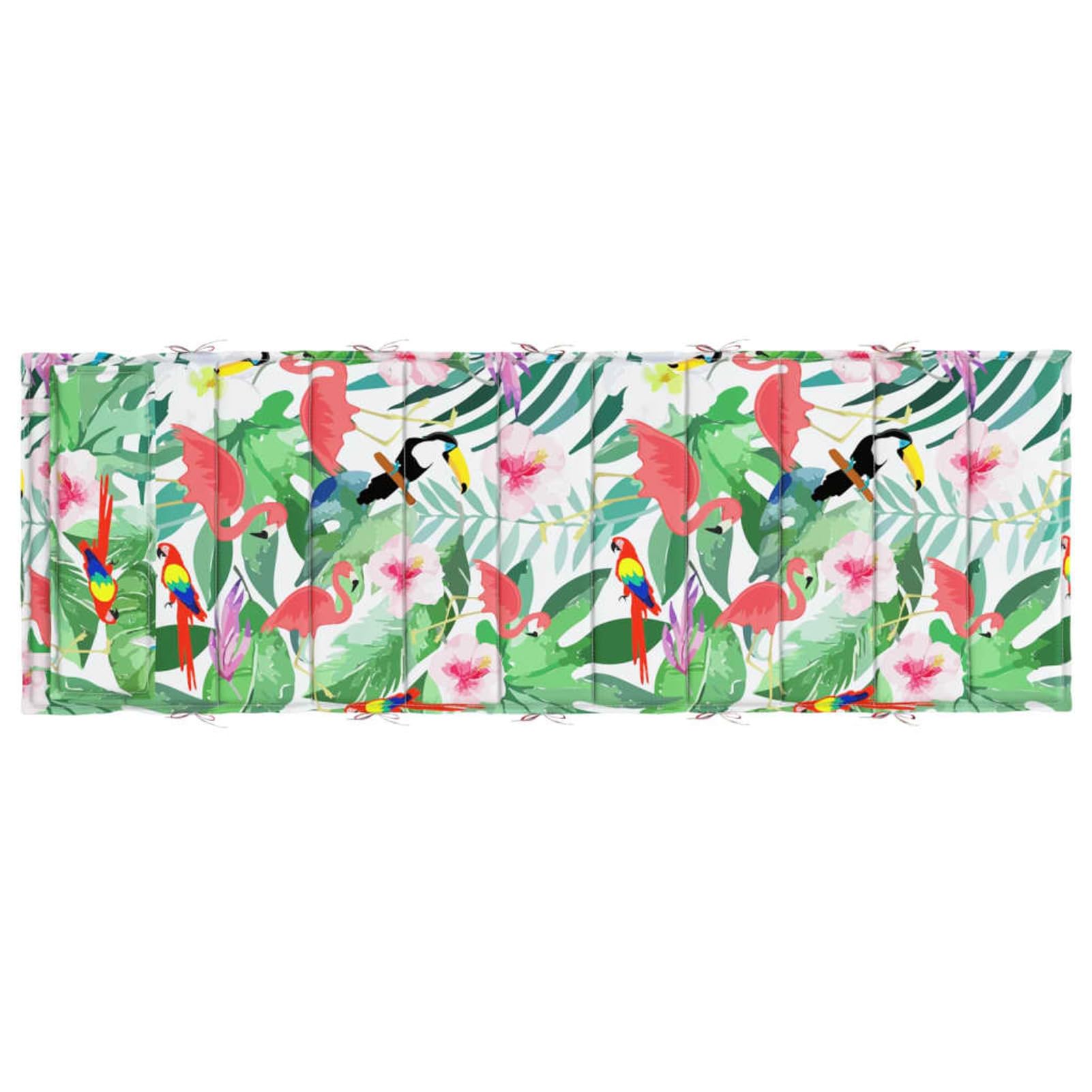 Cojín de Tumbona de Tela Oxford Multicolor 180x60x3 cm, Cojin Tumbona Exterior, Colchonetas para Tumbonas, Colchoneta Hamaca, Cojín De Silla De Hamaca, Colchón para Tumbona