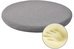 Round Memory Foam Cushion for Enhanced Comfort and Support