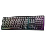 EPOMAKER TH108 Full Size Mechanical Keyboard, Wireless Gaming Keyboard with 10000mAh...