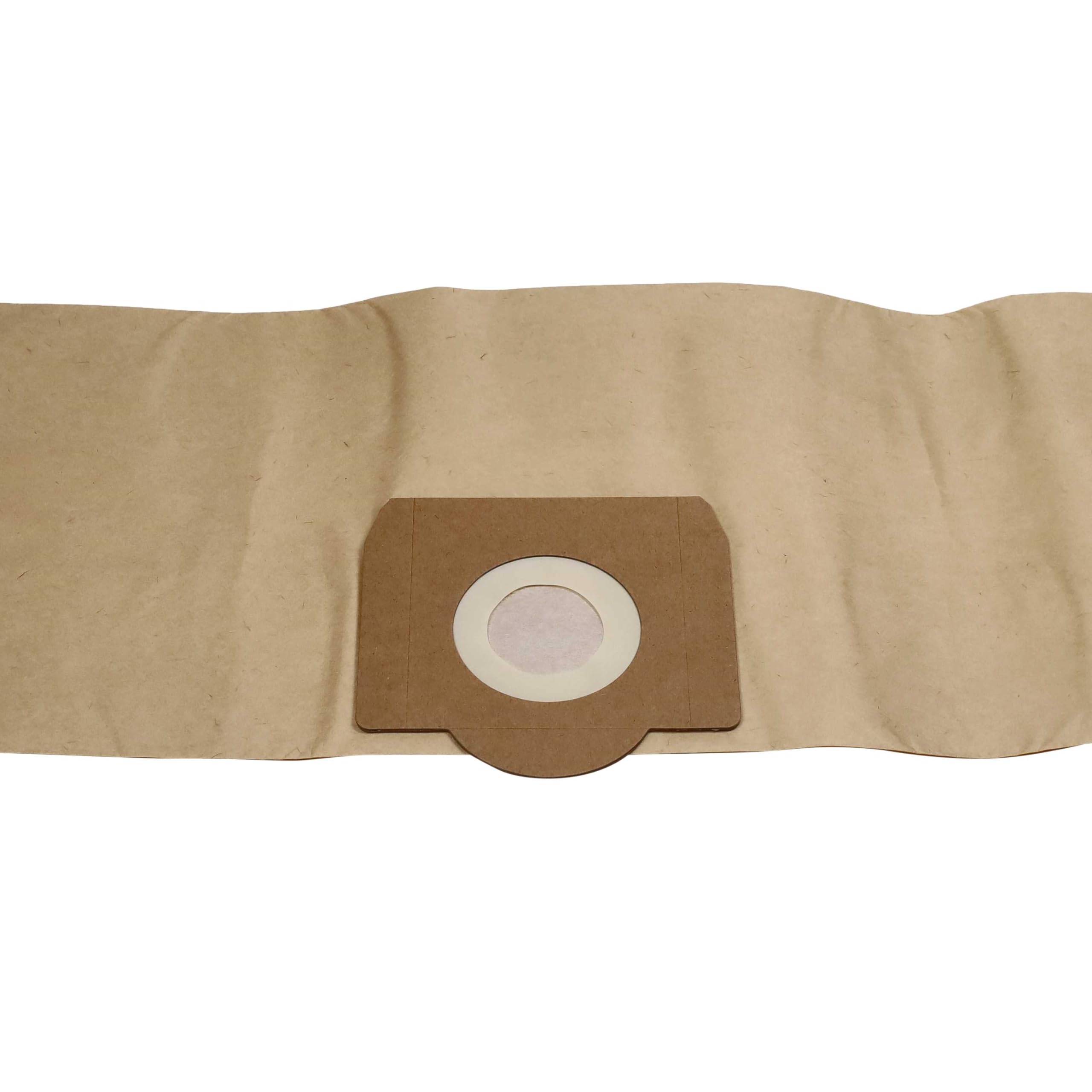 20 Sacchetti Carta Per Aspirapolvere Festool CT/CTL/CTM 22 - Compatibili, 60x26,6 Cm, Colore Sabbia