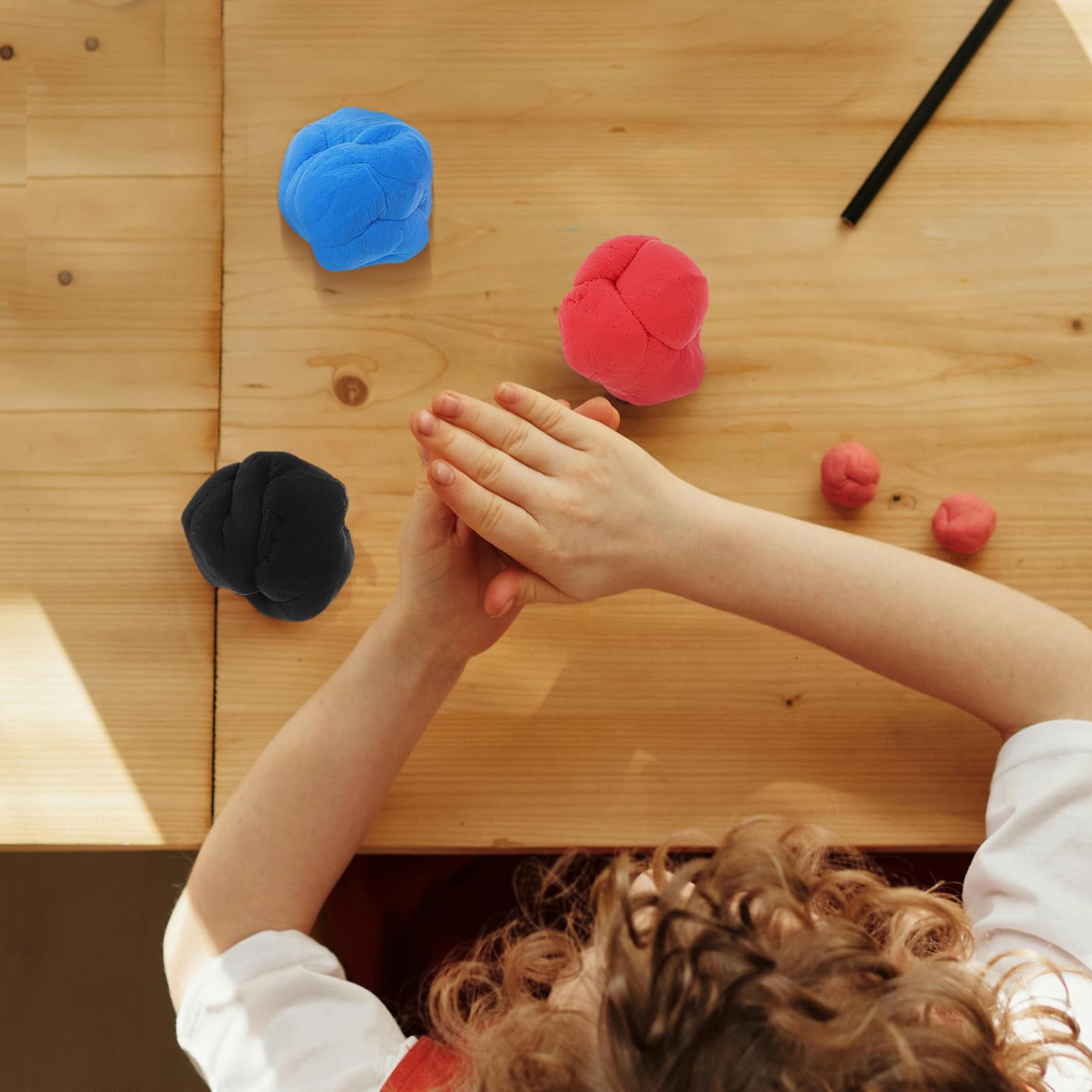 ERINGOGO 6borse Argilla Colorata che Si Asciuga all Aria Morbida per Ragazzo Ragazza Kit di Argilla per Lavori Artigianali Fai da Te Confezione di Leggera per Progetti Creativi
