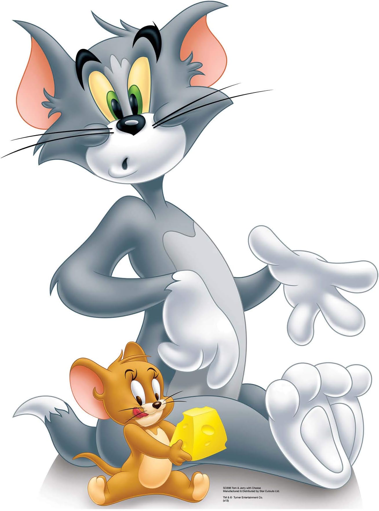 Star Cutouts SC696 "Tom and Jerry with Cheese Looney Tunes" Cardboard Cut out