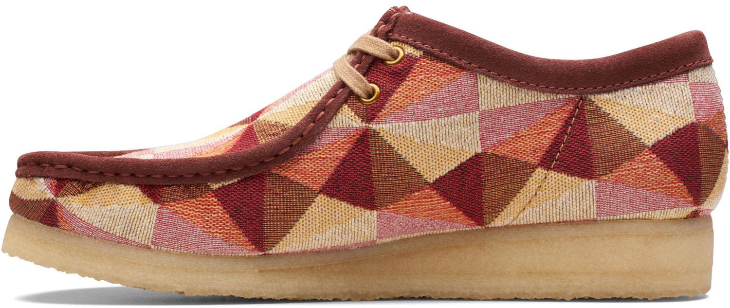 Clarks - Mens Wallabee Shoe, Color Yellow MUL, Size: 9.5 M US
