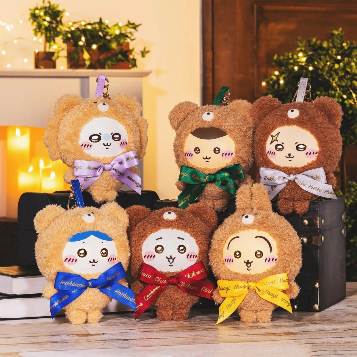 Amazon.co.jp: ちいかわ Kiramekko Teddy Bear (ちいかわ) : おもちゃ