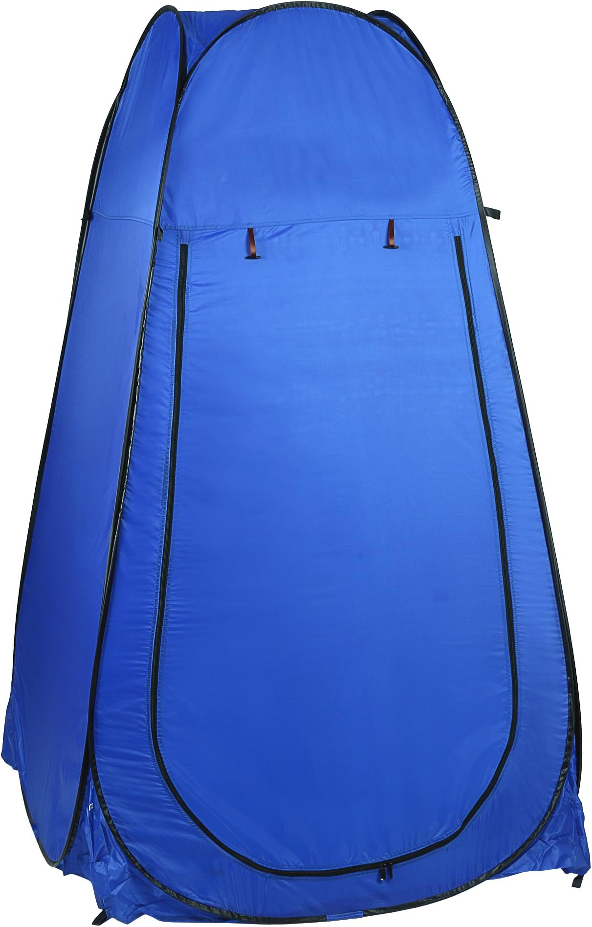 Pop Up Toilet Tent Waterproof Portable Set Up Shower Changing Room Camping Beach Dresses Tent with Carry Bag (Blue)