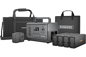 RUNHOOD Solar Generator Rallye 1200 Pro: Your Trustworthy Power Source for Off-Grid Adventures