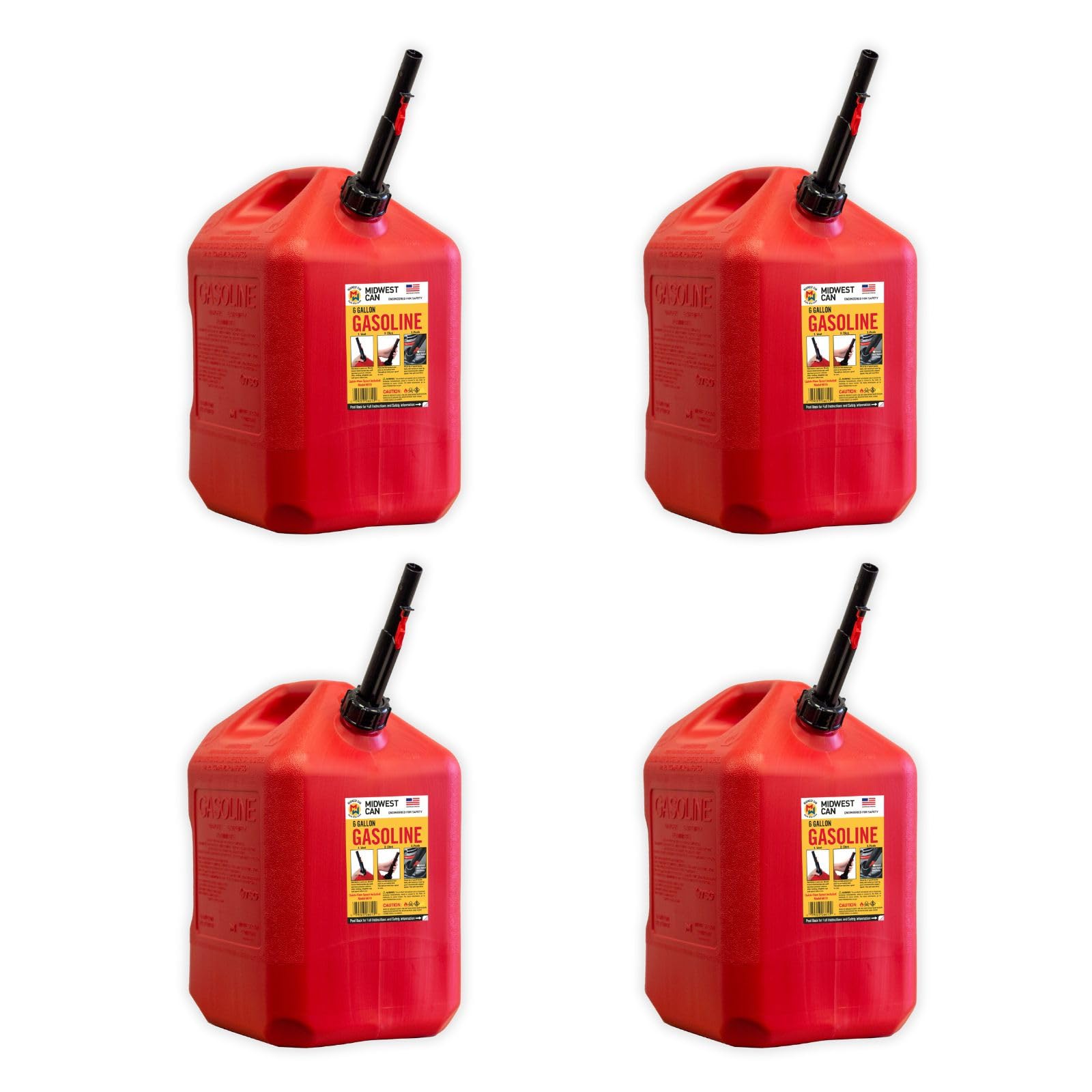 Midwest Can 6610 6 gallon gas can