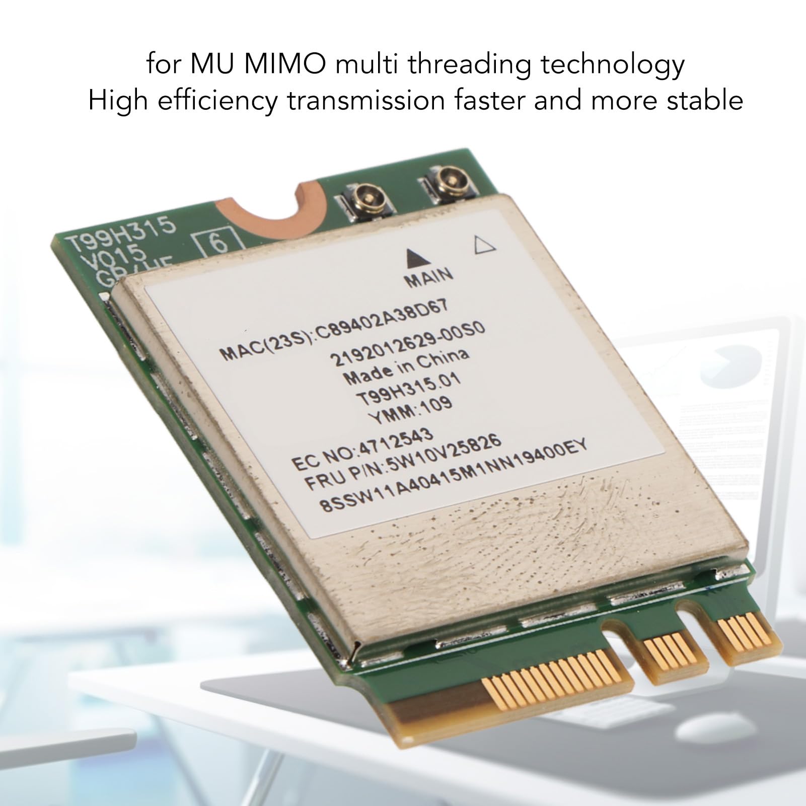 Amazon.com: ICRPSTU Laptop Card 5.3 NFA765 Chip 5400MHz 6E Laptop 