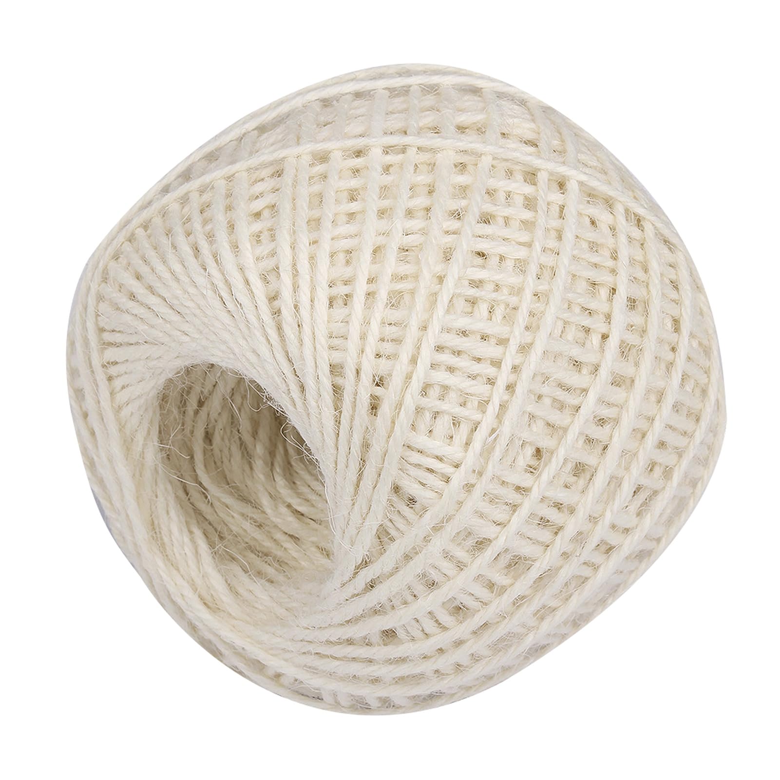matumou 50m 2mm Twisted Twine Burlap Hemp Rope Christmas DIY Supplies Decor