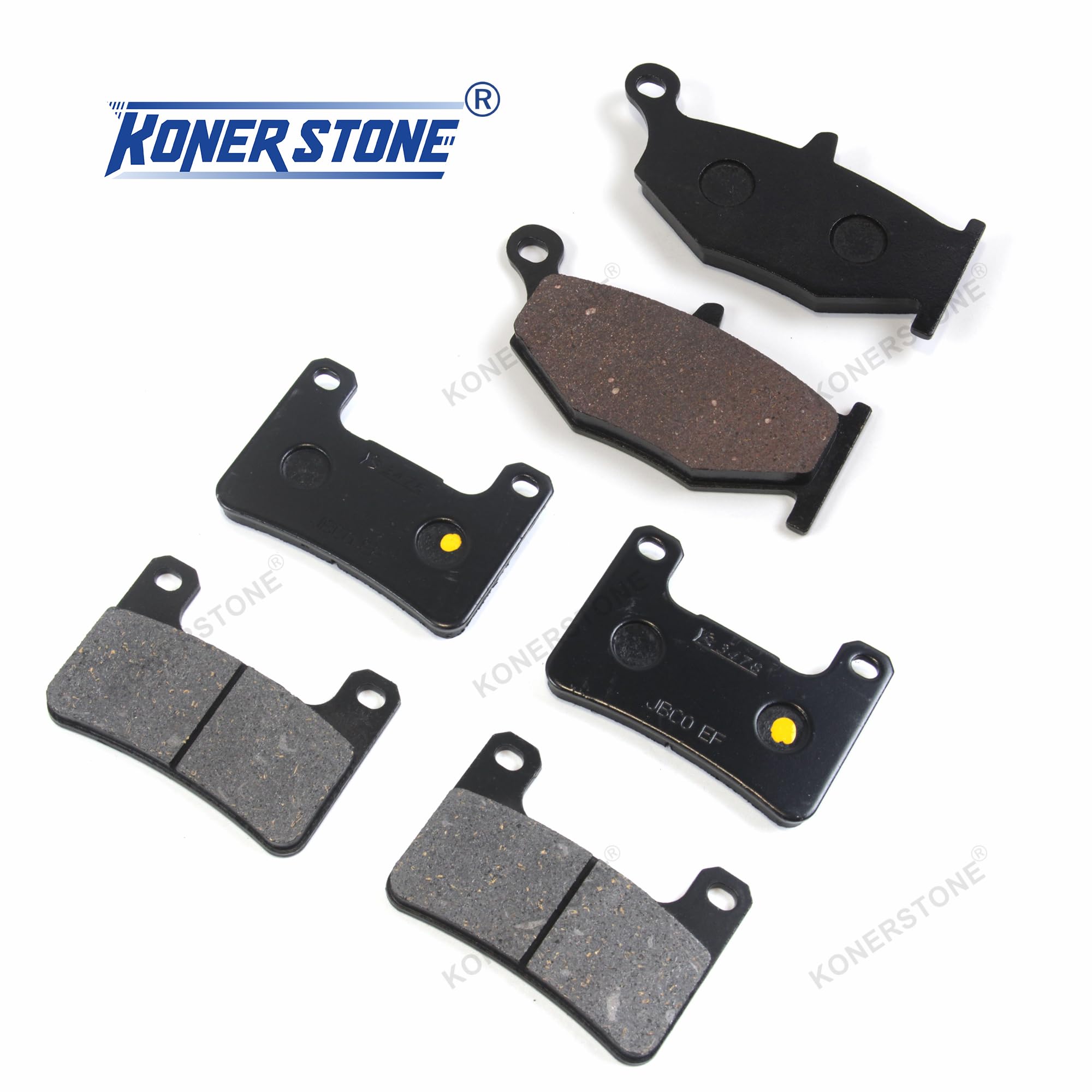 Discos de Freno Delanteros Traseros Discos Rotores y Pastillas para Suzuki GSXR 600 750 K6 K7 2006-2007/ GSXR 1000 K7 K8 2007-2008 GSX R600 R750 R1000 Accesorios para motos Negro