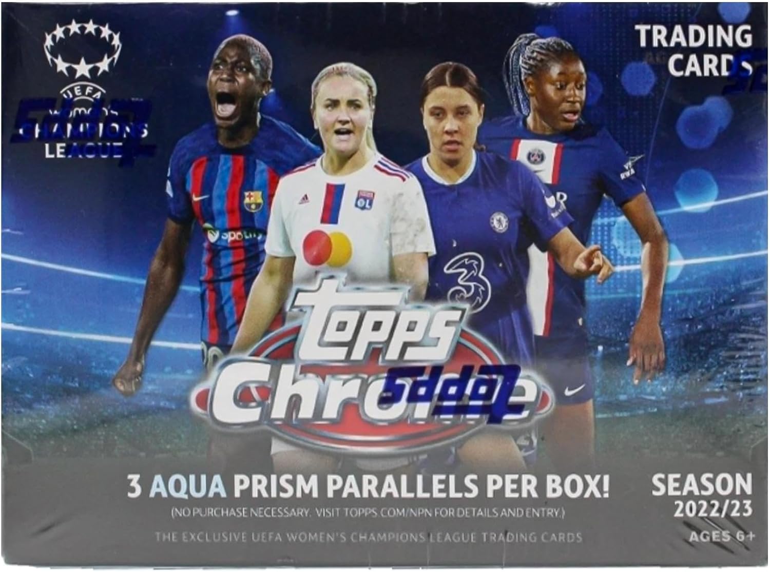2022/23 TOPPS Chrome UEFA Women’S Champions League Value Box