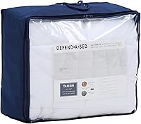 Vista 9 de Classic Brands Defend-A-Bed Ultimate Alternative - Protector de colchón acolchado de plumón, tamaño Queen