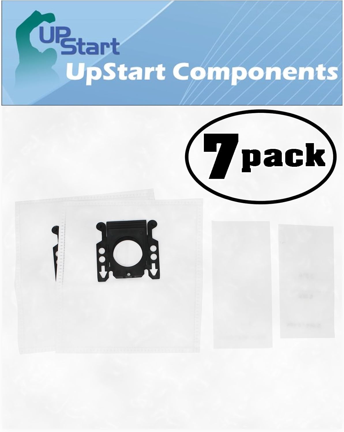 14 Replacement Type K Vacuum Bags for Miele - Compatible with Miele S163, Miele Swing H1 QuickStep, Miele S168, Miele S198, Miele Type K/K, Miele S193, Miele S190, Miele S163i, Miele S164, Miele S157