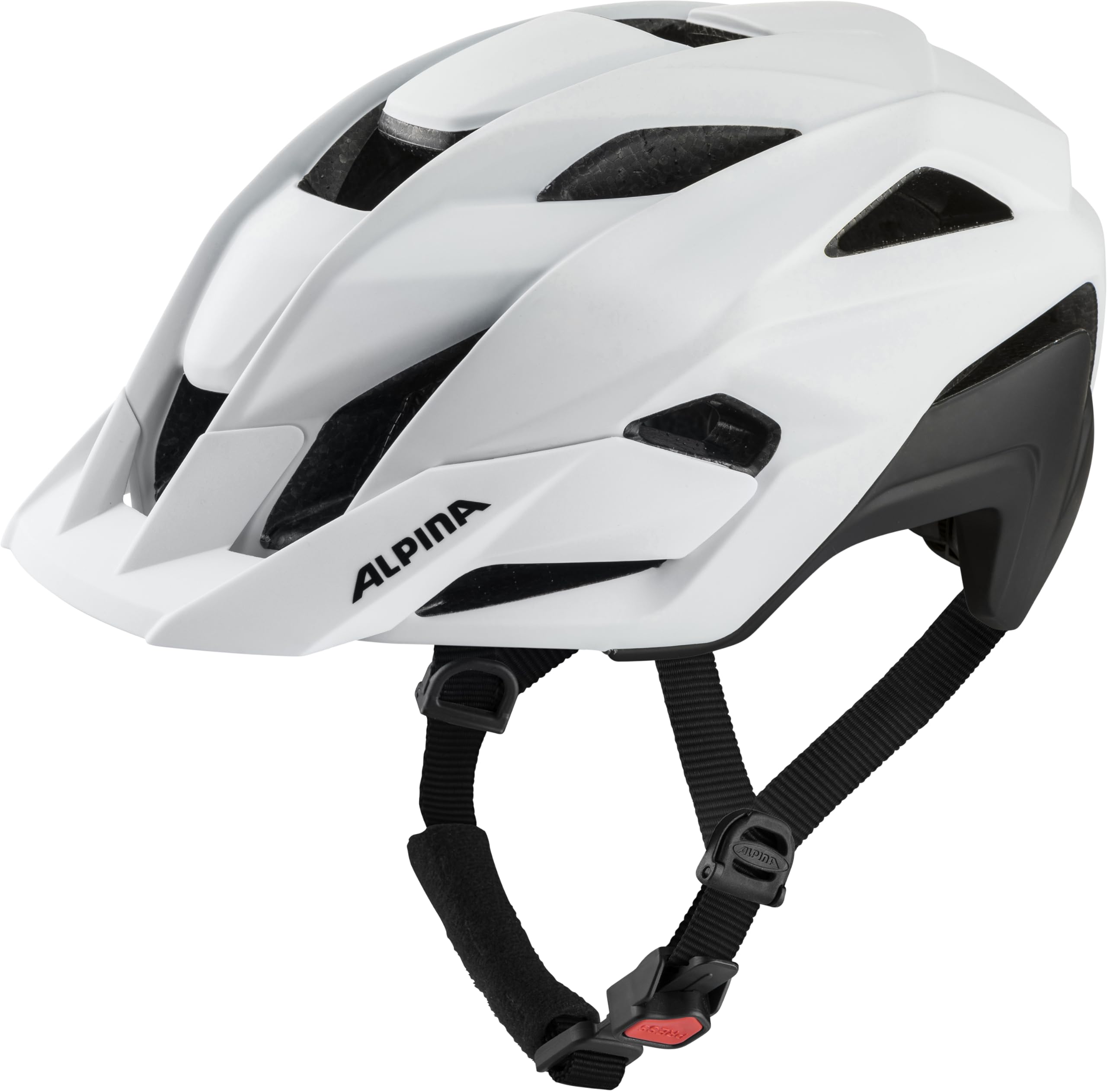 ALPINA STAN MIPS, white matt, 55-59 cm, wysokiej jakości kask rowerowy z technologią Mips dla kobiet i mężczyzn, idealny na czas wolny
