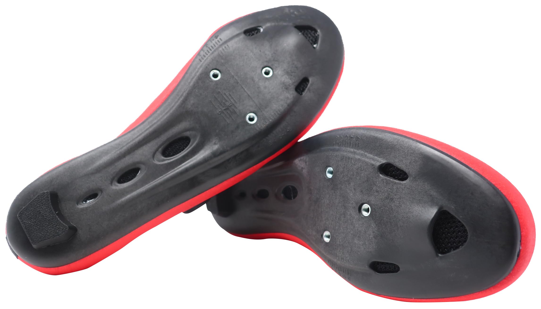 LUCK Flin Horma Ancha, Zapatillas de Ciclismo para Carretera, con Suela de Carbono y Cierre rotativo.