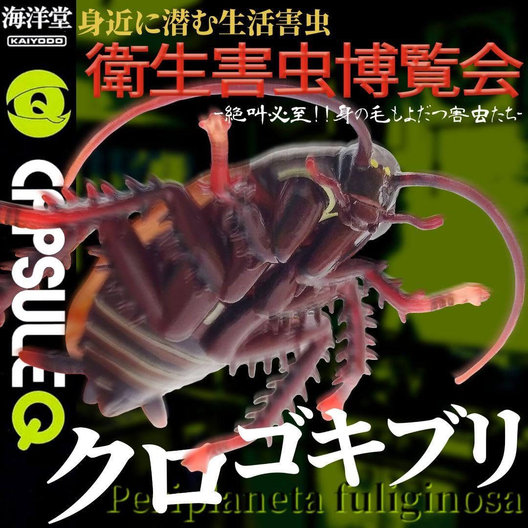 衛生害虫博覧会 衛生害虫博覧会～身近に潜む生活害虫～ 全5種/1回300円