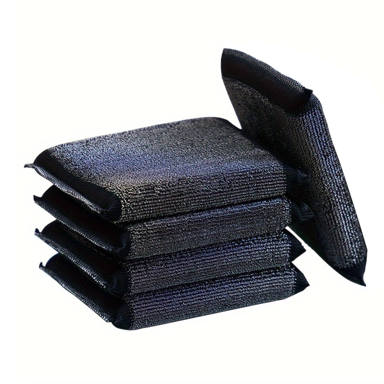 Scratch Proof Kitchen Utensil Scrubber Sponge, Steel Scrubber for Dish Wash & Utensils, Wipes for Kitchen Pantry Pack of 5.-image-35