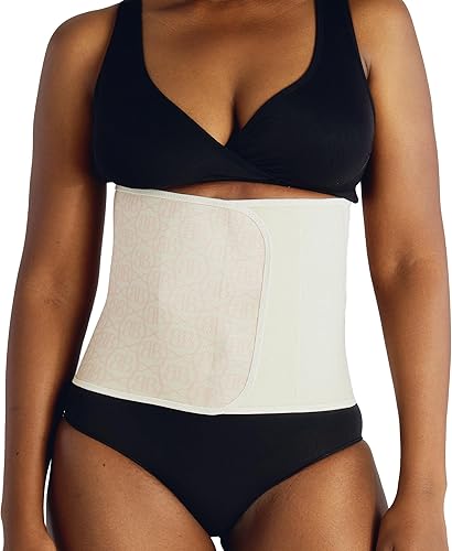 Belly Bandit Envoltura abdominal posparto original Faja abdominal de compresión ajustable para recuperación Soporta núcleo, cintura, espalda