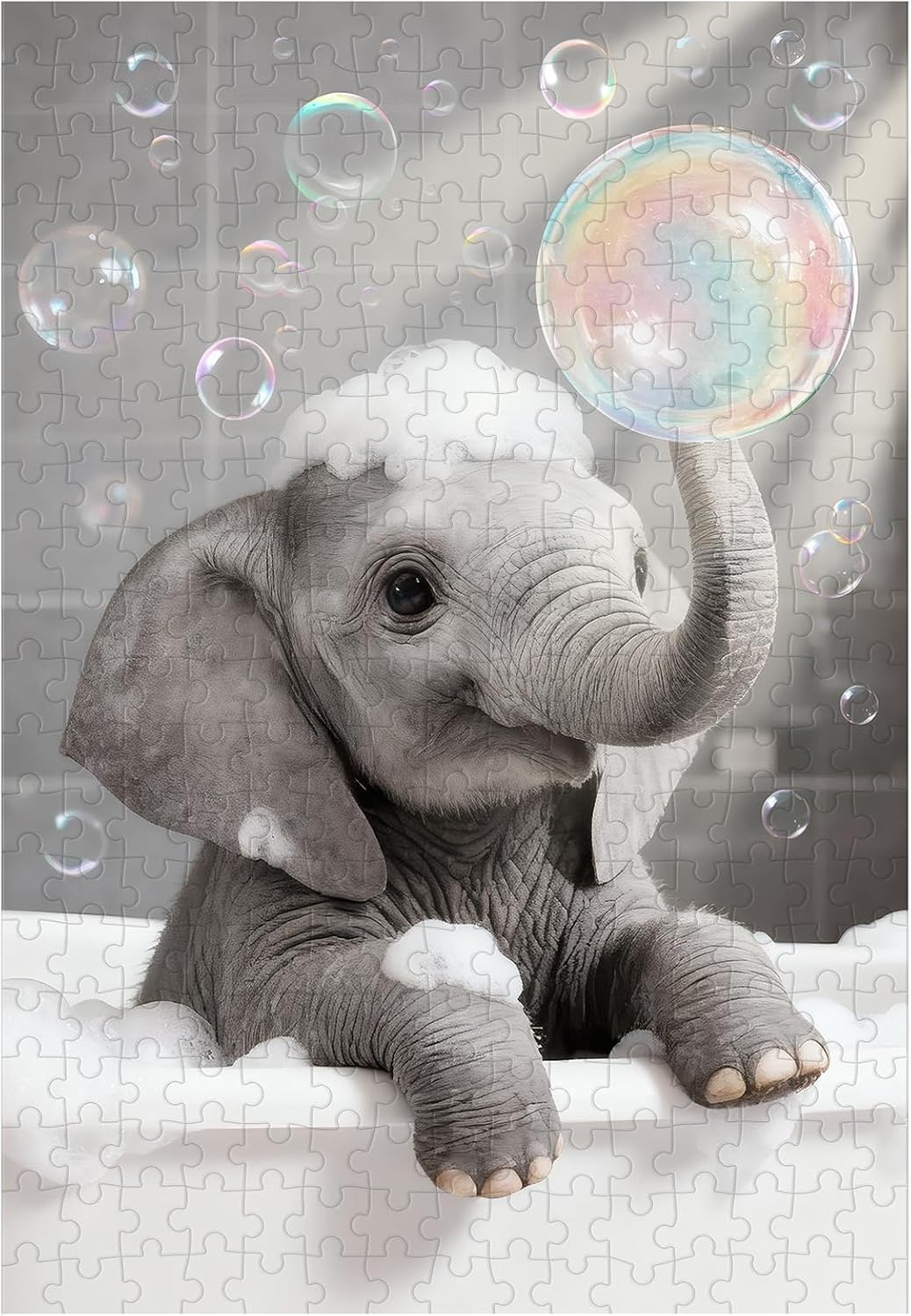Puzzle de Madera Elefante Zoo 9+ Anos