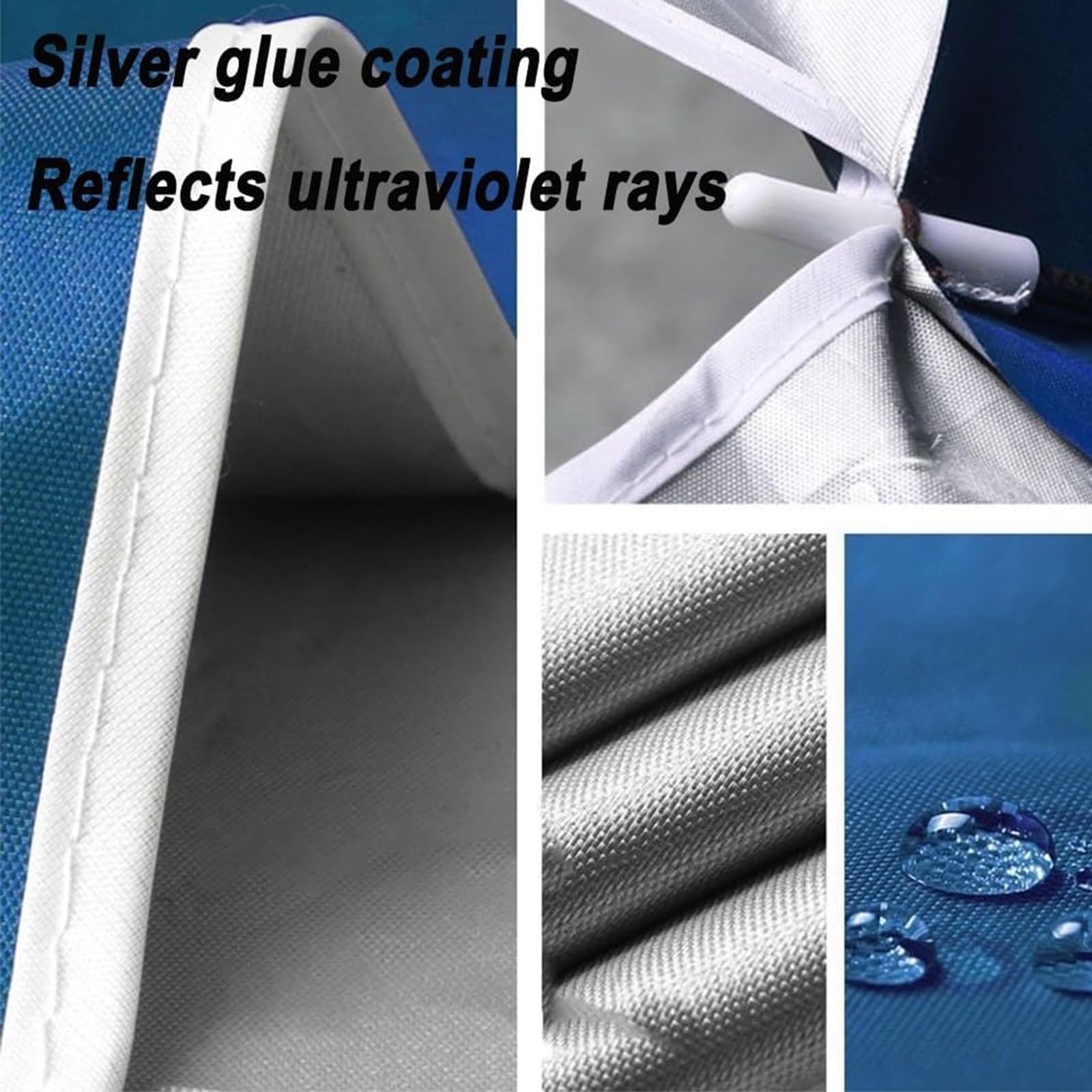 Cubierta impermeable de repuesto para sombrilla de 3 m, para sombrilla voladiza de 8 puntales, de tela, ideal para patio, jardín, playa y piscina (borgoña, 2,2 m)