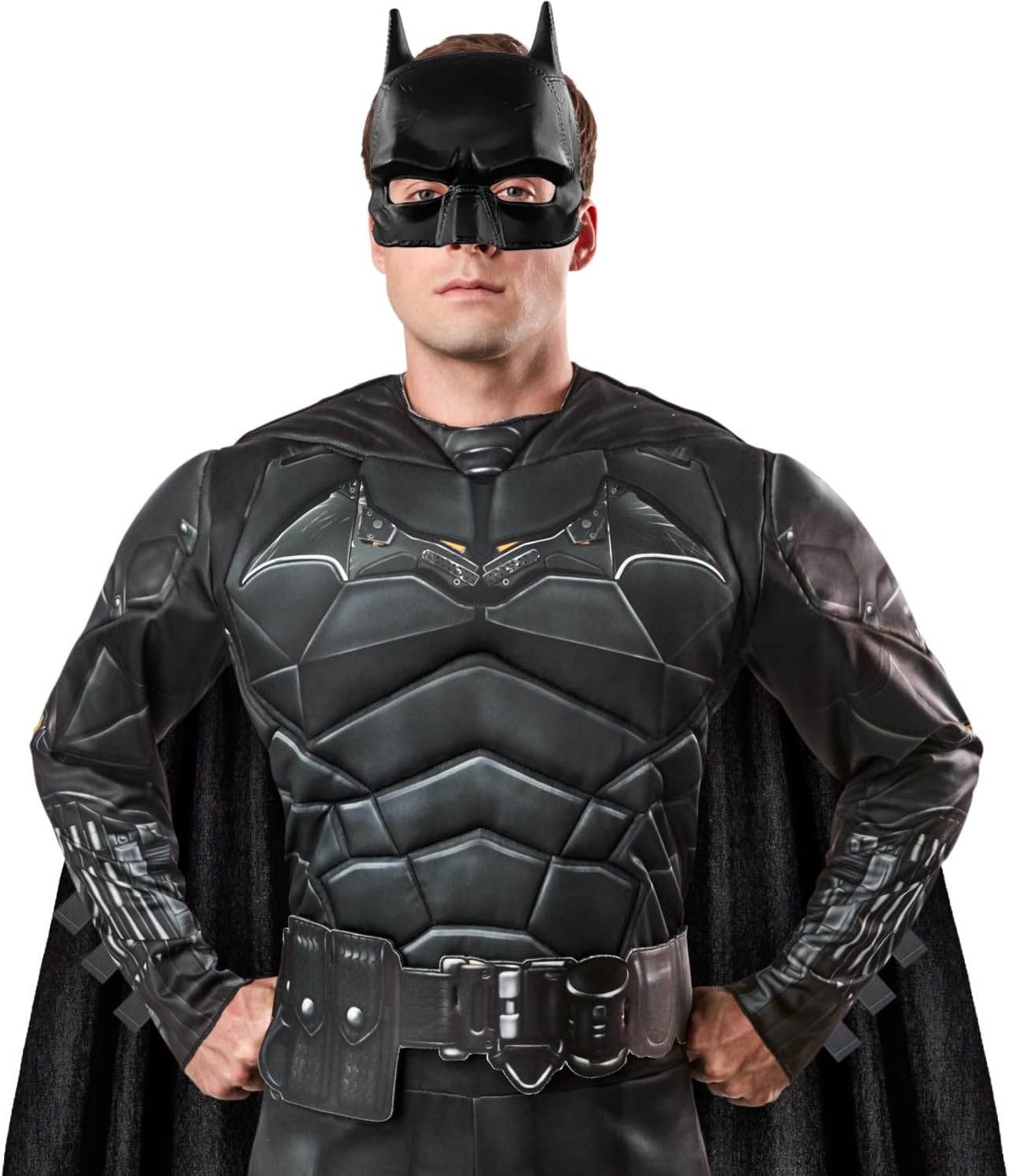 Rubies The Batman: Batman Half-Mask for Adults, Men's No Size