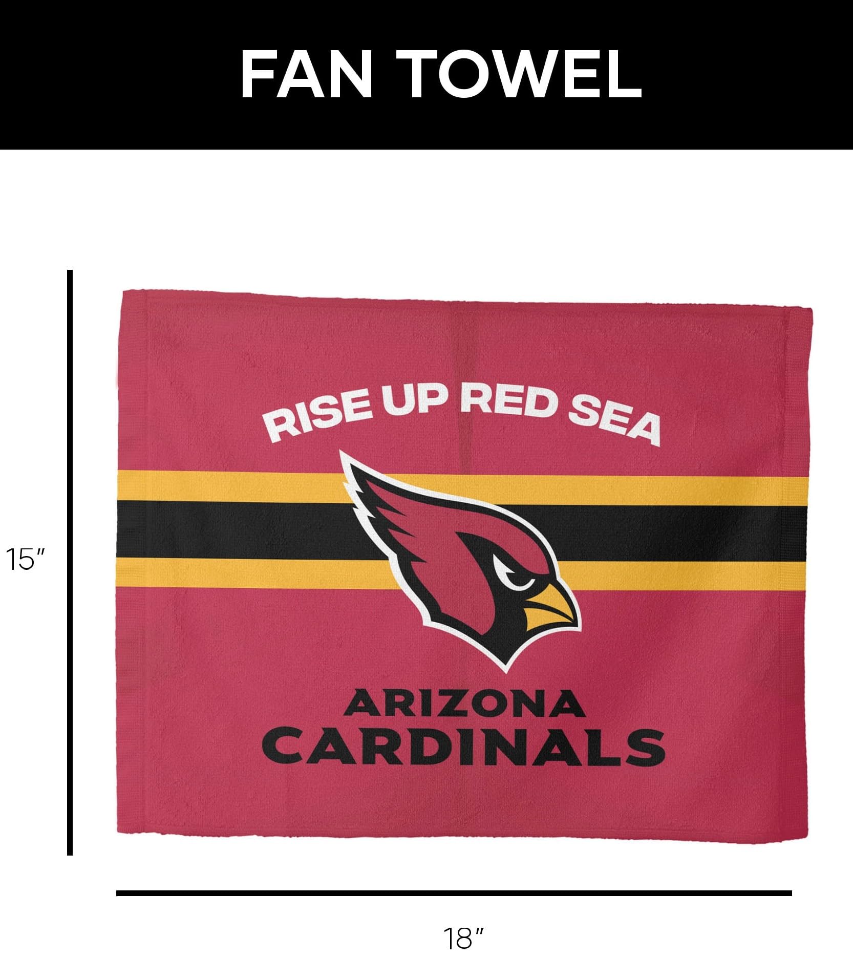 Amazon.com: Northwest Arizona Cardinals NFL Team Arch Slogan Rally