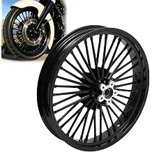 21" Gloss Black Front Fat Spoke Wheel for Harley Touring Road Glide 09-2025