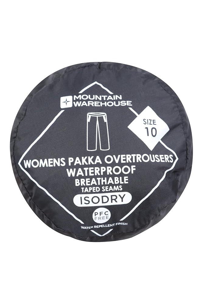 Waterproof Pants Dry Bag Mountain Warehouse Pakka Womens