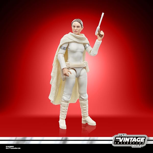 Star Wars La colección Vintage, Padmé Amidala, Ataque de los Clones, Figura Coleccionable de 9,5 cm - 4