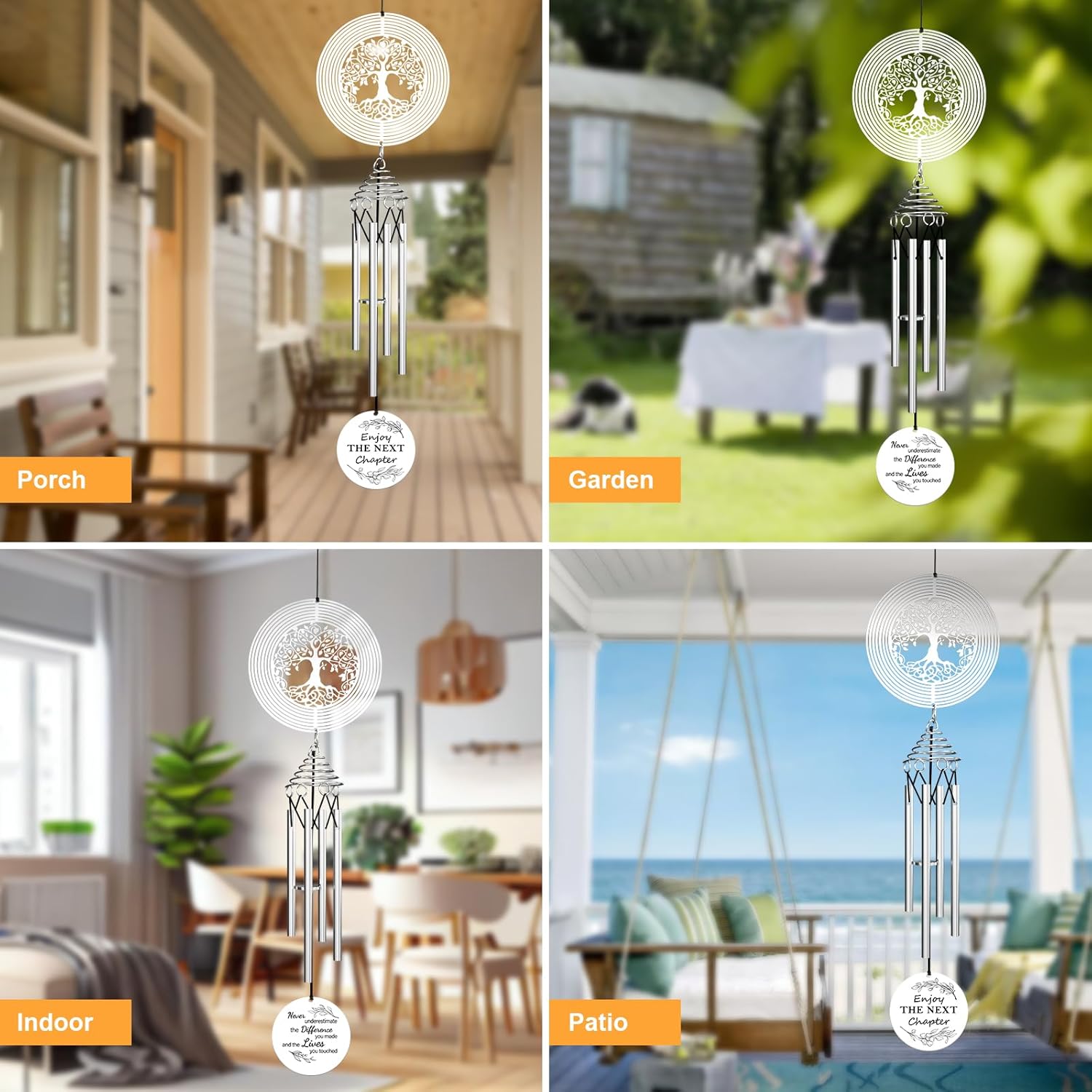 Retirement Gift for Women Men 2026, Retirement Wind Chimes, Funny Happy Retirement Gifts for Wowen, Coworker, Teacher, Friends, Boss, Nurse, Mom, Grandma, Best Retiree Gift Ideas