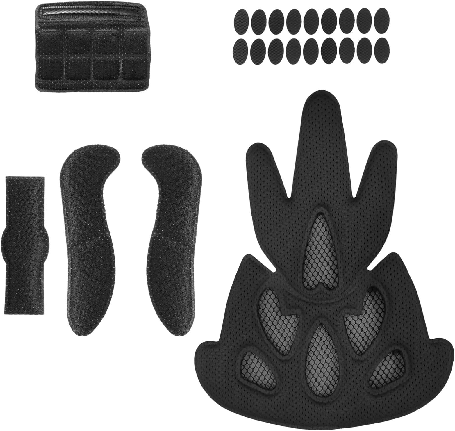 Helmet Padding Kit Universal Bicycle Helmet Pads Replacement Helmet Padding for Bike Motorcycle Cycling Helmets