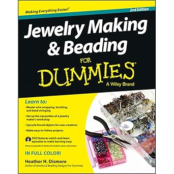 Jewelry Making and Beading For Dummies 2nd Edition book cover