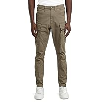G-STAR Zip Pocket 3D Skinny Cargo Pants 2.0, Pantaloni Uomo, Marrone (Turf D24307-e172-273), 34W ,  34L