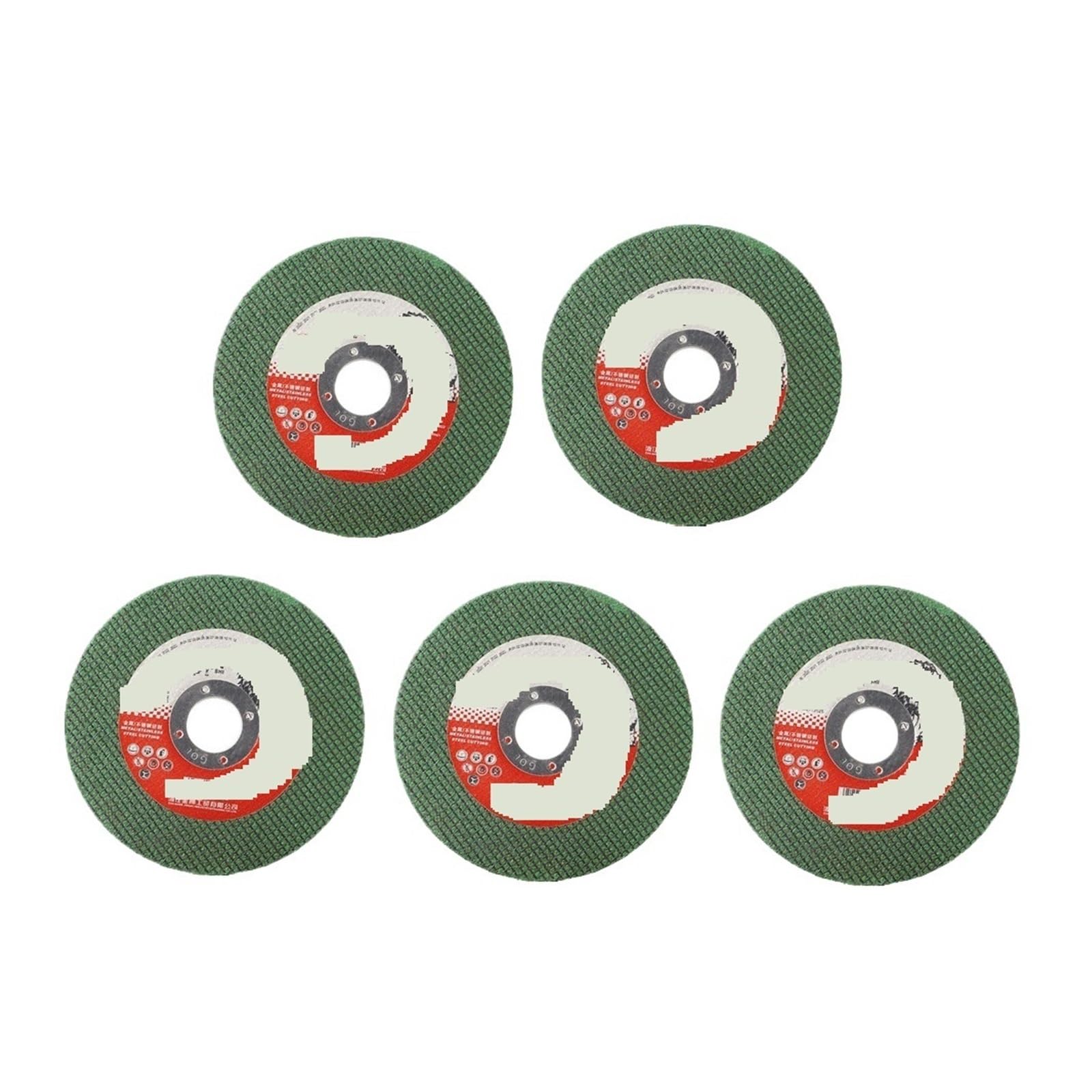 Zestaw 5 lub 10 5-calowych okrągłych tarcz tnących z żywicy, 125 mm, do szlifierek kątowych, do stali, drewna, miedzi (125 mm 5 szt.)