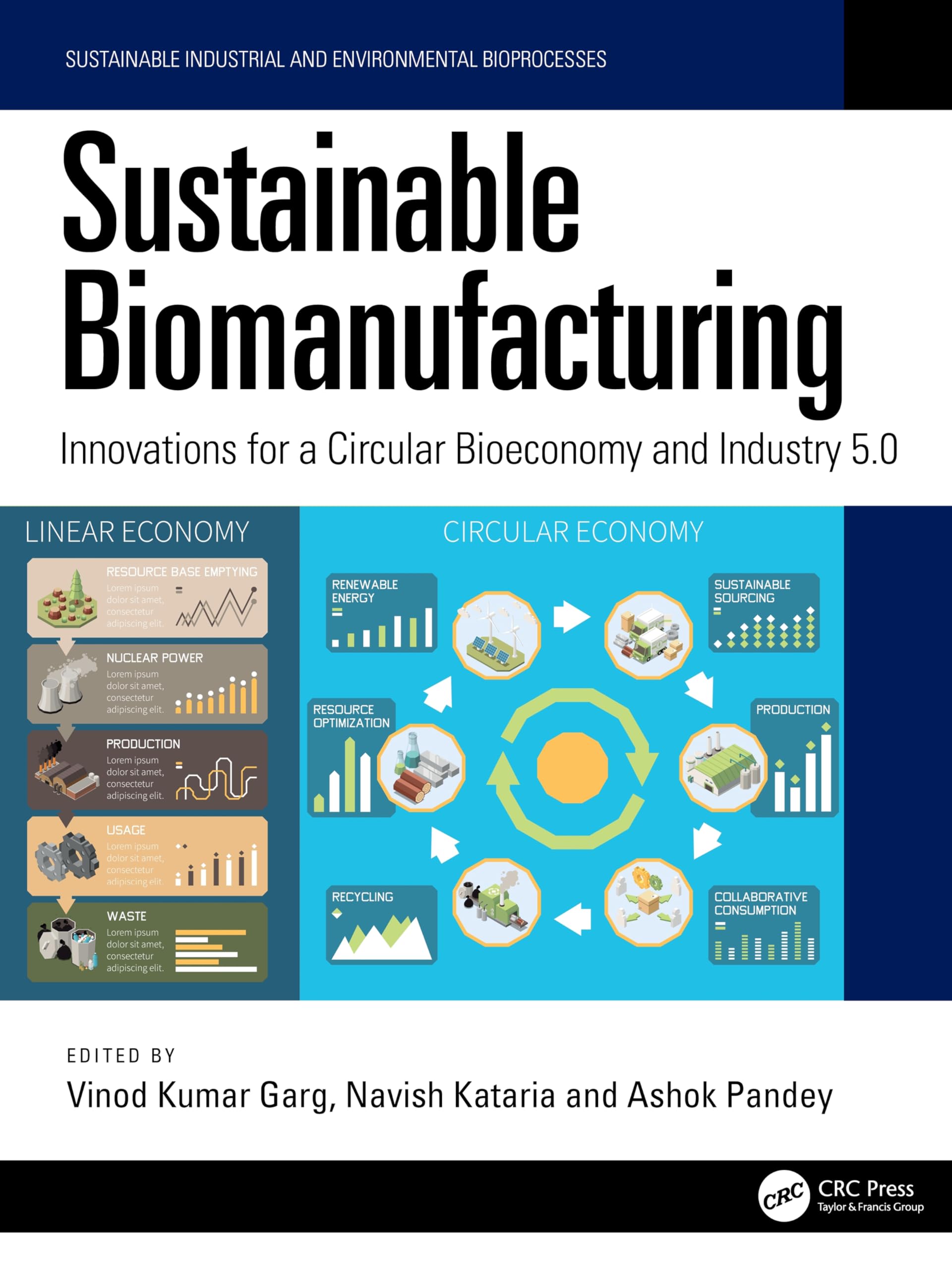 Sustainable Biomanufacturing: Innovations for a Circular Bioeconomy and Industry 5.0 (Sustainable Industrial and Environmental Bioprocesses)