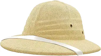Straw Hat with Adjustable Headband